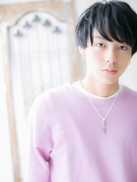 グルーミングサロン バーバー キャッスル 北浦和西口(Grooming salon Barber Castle) 重めバングのアースカラーマッシュP