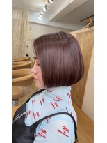 シークエンス 外苑前(SEAQUENCE)&nbsp;カットラインが綺麗なボブ