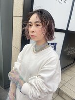 デイジー(Daisy)&nbsp;天神 大名 グラデーションボブ ペールピンク