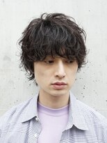 フィフスワン(fifth one)&nbsp;波巻きスパイラルパーマウルフカットツイストパーマメンズパーマ