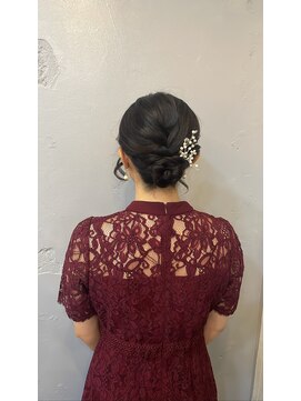 エフェ(effet) シンプルシニヨン