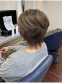毛流れの綺麗なショートヘア!