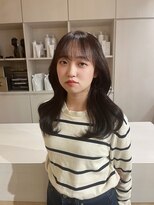 ニコ シモノセキ(NIKO Shimonoseki) 「NIKO」韓国括れヘア ピンクブラウン
