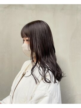 ユニコヘア(unico hair) 透け感×オリーブ