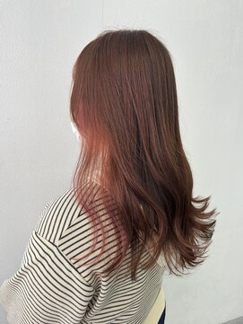 アオアクア バイ グルグル 小岩店(ao akua by GULGUL) .coral brown × berry pink.