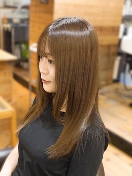 ナチュラル ピュール(Natural pur) ロングレイヤー×カラーファンタジー