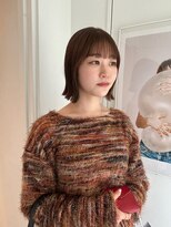 シータ(sheta)&nbsp;【表参道sheta小林】外ハネボブシースルーバング秋色