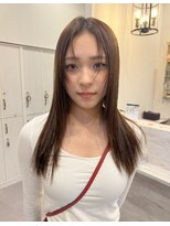 アンバー(AMBER)&nbsp;ミディアムレイヤースタイル