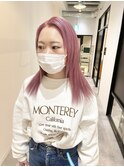 紫みのあるピンク