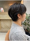 コスメパーマワンカールショート