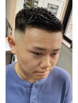 バッドバーバー 蒲田店(BAD BARBER) 濡れパンフェザーアップ