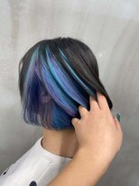 ナンバーウルス 名駅店(N° ulus)&nbsp;【number ulus】アンブレラカラー×オーロラブルー