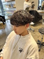 ザデイトウキョウ 表参道 青山(THE DAY TOKYO)&nbsp;スパイラルパーマ/メンズカット