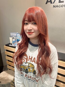 アイリー 名古屋(A/LEE) オレンジベージュ/韓国ヘア/ヨシンモリ