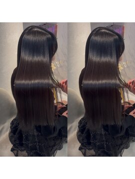 ユアーズヘア 東新宿店(youres hair) 【艶カラー×リンゴ幹細胞】究極の美髪へ