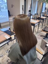 グランデュール 浜松小豆餅店(GRANDEUR)&nbsp;ブリーチなし 透明感カラー