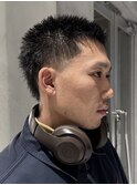 スパイキーショート　ボウズフェード　スパイキーボウズ