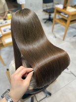 アイノアシェール 西宮(AInoa Cher) 【極上の髪質改善】プレミアムカラーエステ/艶髪/オリーブカラー