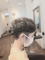 ヘア ルシェ(hair ruscha) ヘアルシェおすすめ☆メンズショートスタイルアッシュ系カラー