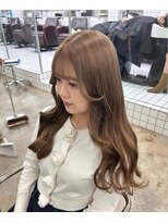 マジコ 表参道店(Magico)&nbsp;ミルクティーベージュ/似合わせ顔まわりカット