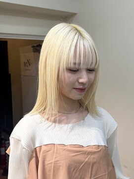 テン バイ アンブルリュクス 池袋(teN +by ambleluxe) ブリーチ/ケアブリーチ/抜きっぱなし