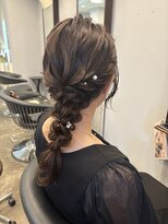 シャワ(CHAWA)&nbsp;大人編みおろしアレンジ♪