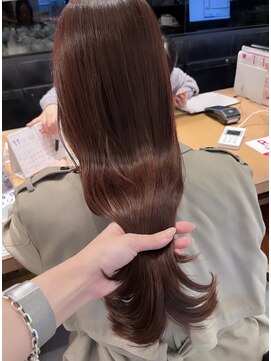 サラ 天神大名店(SARA) 【RINA】ブリーチなしピンクブラウン