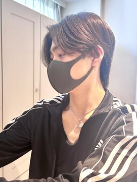 ナレ(NARE) 【AYUKI】前下がりセンターパート