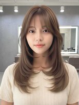 スムーズ 北千住(smoos’) 北千住/前髪カット/顔周り/ボブ/髪質改善/韓国/ハイライト