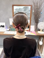 アルモヘアヴォーグ 静岡(ALMO hair VOGUE)&nbsp;【ALMO】タイトシニヨン