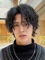 エデアンホンテン メンズサロン(EDEAN 本店 （旧：EDEAN 上通）)&nbsp;熊本ツイストスパイラルパーマ波巻きセンターパート