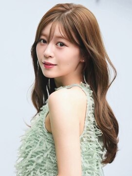 レイリー 原宿 表参道(Rayreee) 【F】ニュアンスかわいいゆる巻ヘア小顔前髪顔まわり