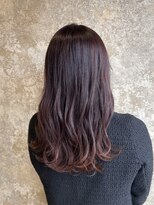 パーセンス(Pursense)&nbsp;ワインレッド/バーガンディー/ブリーチなし/髪質改善