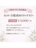 【平日13時までのご来店限定】 ￥5,500- カット＋白髪染めリタッチカラー