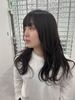 イル 天神西通り店(ill) 暗髪/グレージュ/ダークブラウン/ミディアムレイヤー/透明感◎