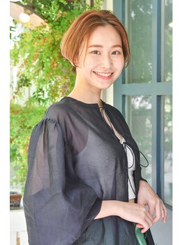ロアー 葛西店(RAWR hair)の写真/【10：00～21：00☆葛西駅４分】ショートならではのこだわりの顔まわり◎毛流れに合わせたstyleを♪
