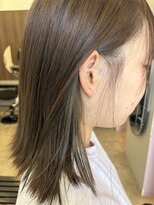 スエード(suede) 【suede】ボブ イヤリングカラー オリーブ