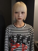 ゾーイ ケゴ 天神今泉(ZOEY kego) 今泉/ハイトーンカラー/ブリーチカラー/ボブ