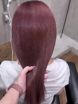 ヘアプレイスソル (HAIR PLACE SoL) 透明感ピンクブラウン/ストレート/艶髪