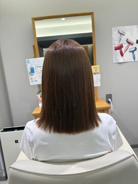 ファム 楽々園店(femme) 酸性縮毛矯正