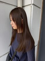 ソアロ(SOARO)&nbsp;岐阜ストレートロングチョコレートブラウン20代