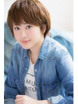 ベイルーム(BAYROOM by HONEY omotesando) 【BAYROOM横浜】隙間バング×ナチュラルショート(吉田遼平)