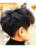 ユナイテッドヘアー(UNITED HAIR)&nbsp;ニュアンスパーマ×刈り上げ女子