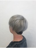 プラチナシルバーカラー/ハイトーンカラー/20代