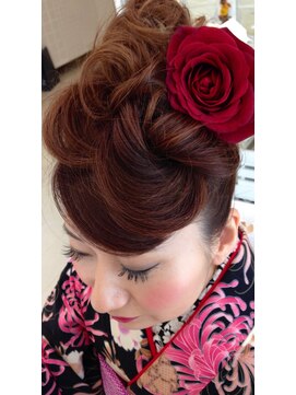 キュアー 千葉店(hair&make cure) ヘアーセット＆着付け