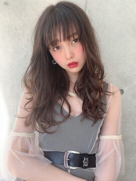 ユナイテッド 横浜(UNITED) 【UNITED】ゆるふわセミロング×グレージュ