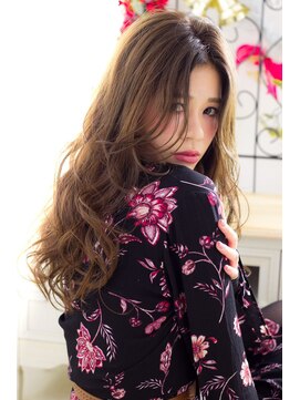 オンリエド ヘアデザイン(ONLIed Hair Design) 【ONLIed】グロッシーウェーブロング