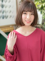 カバーヘア ブリス 川口(COVER HAIR bliss)&nbsp;黒髪も◎前下がり小顔ツヤふわ大人ボブb川口20代30代40代