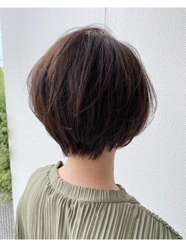 トリート 南行徳本店(TREAT) コンパクトショートボブ×スモーキーマット