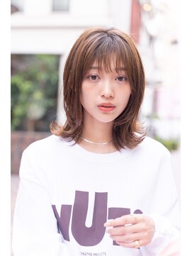 アメリ 新宿(Ameri) Ameri 大人かわいいシースルーバング 【新宿】